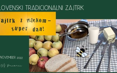 DAN SLOVENSKE HRANE IN TRADICIONALNI SLOVENSKI ZAJTRK 2022