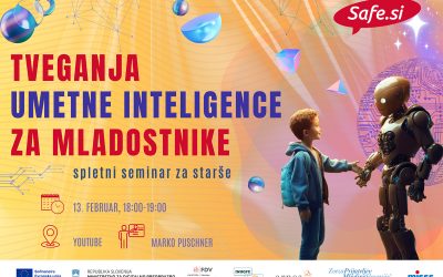 TVEGANJA UMETNE INTELIGENCE ZA MLADOSTNIKE